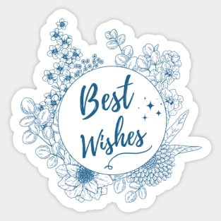 Best Wishes Sticker